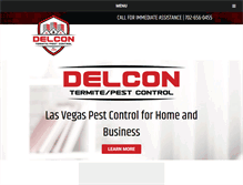 Tablet Screenshot of delconpestcontrol.com